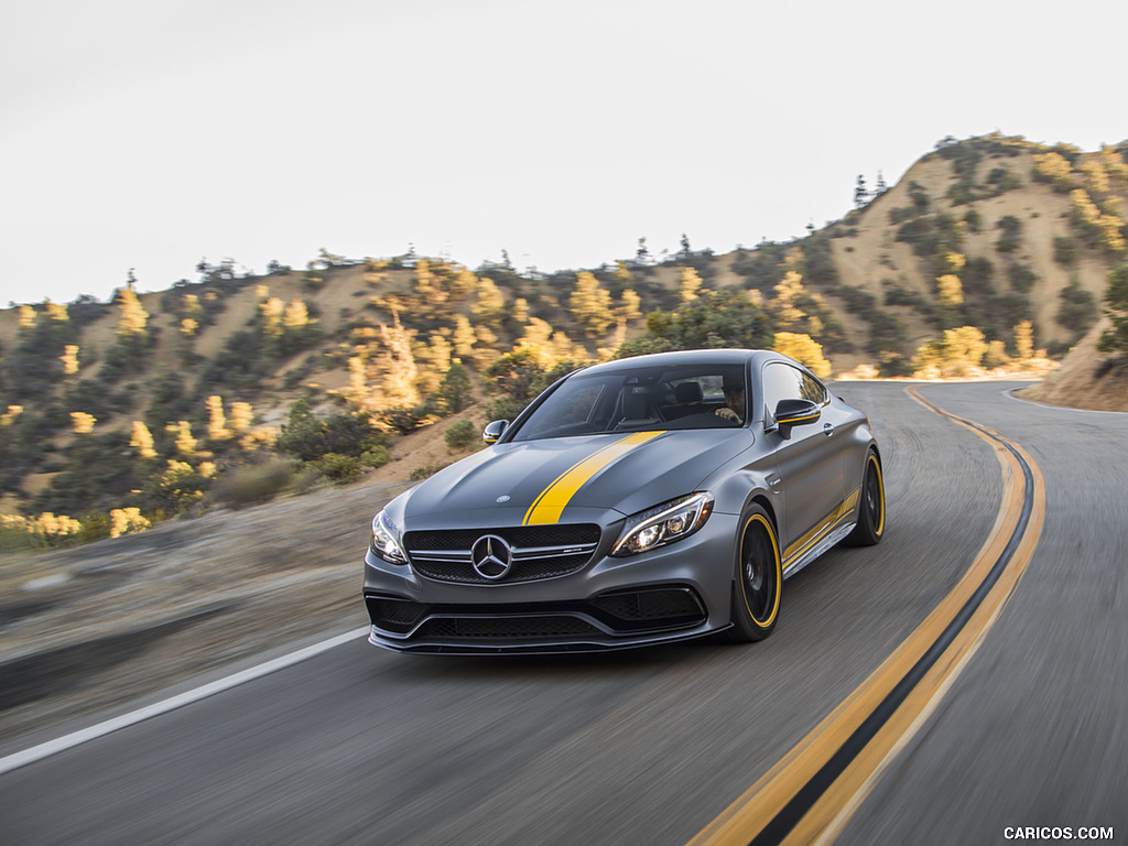 2017 Mercedes-AMG C63 S Coupe Edition One (US-Spec) - Front Three-Quarter