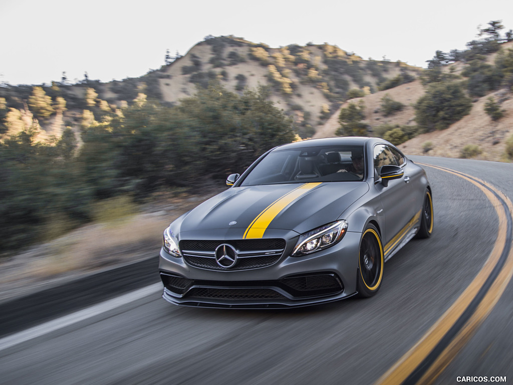 2017 Mercedes-AMG C63 S Coupe Edition One (US-Spec) - Front Three-Quarter