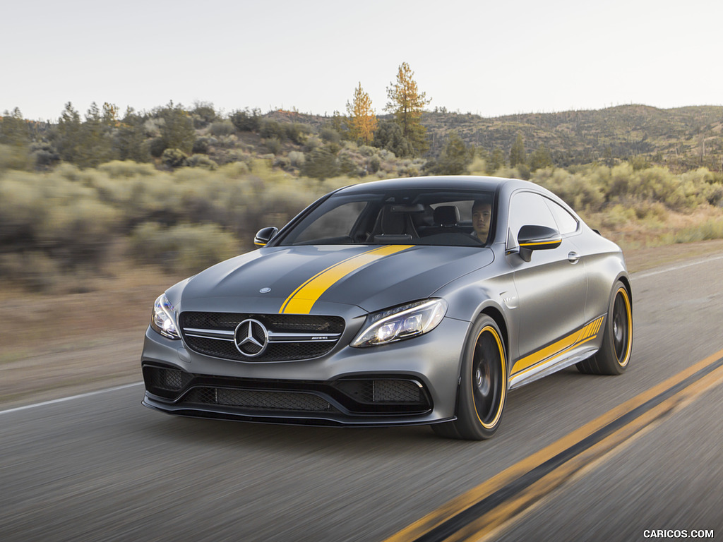 2017 Mercedes-AMG C63 S Coupe Edition One (US-Spec) - Front Three-Quarter