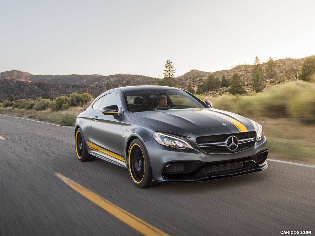 2017 Mercedes-AMG C63 S Coupe Edition One (US-Spec) - Front Three-Quarter