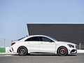 2017 Mercedes-AMG CLA 45 Coupé with Aerodynamics Package (Chassis: C117, Color: Diamond White) - Side
