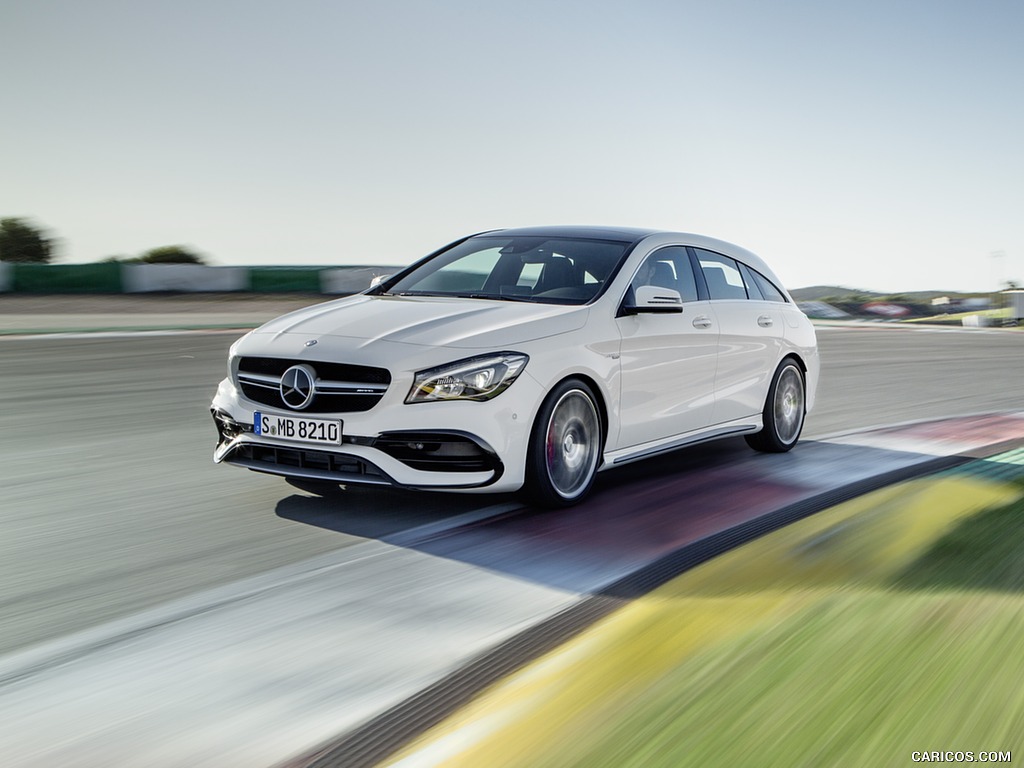 2017 Mercedes-AMG CLA 45 Shooting Brake (Chassis: X117, Color: Diamond White) - Front