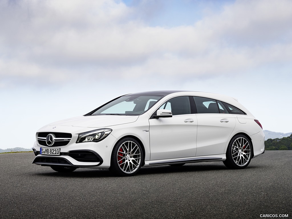 2017 Mercedes-AMG CLA 45 Shooting Brake (Chassis: X117, Color: Diamond White) - Front