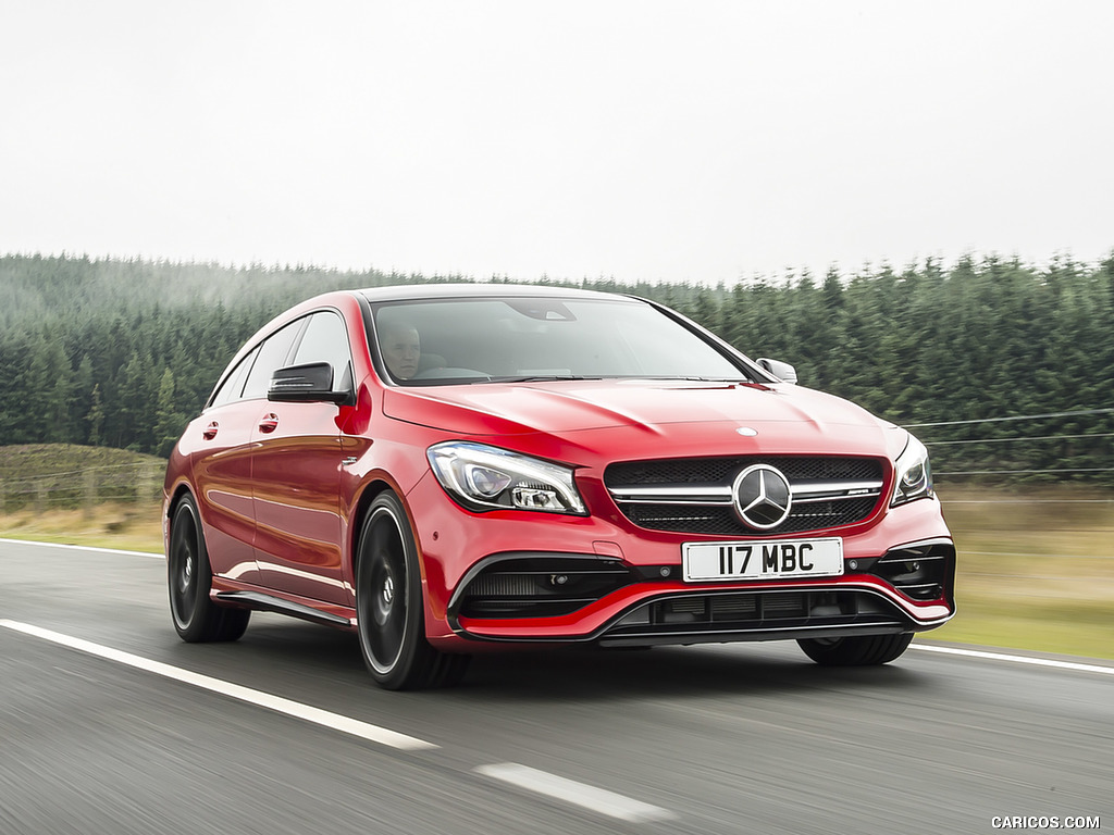 2017 Mercedes-AMG CLA 45 Shooting Brake (UK-Spec) - Front