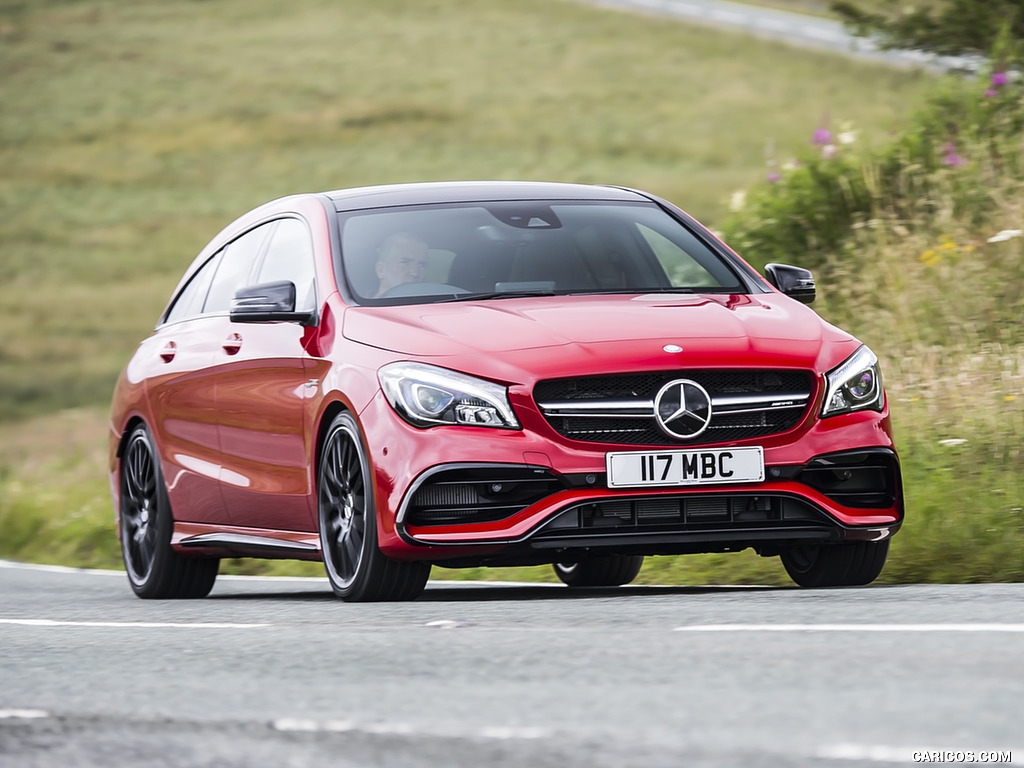 2017 Mercedes-AMG CLA 45 Shooting Brake (UK-Spec) - Front