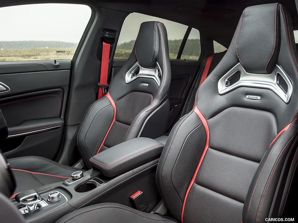 2017 Mercedes-AMG CLA 45 Shooting Brake (UK-Spec) - Interior, Front Seats