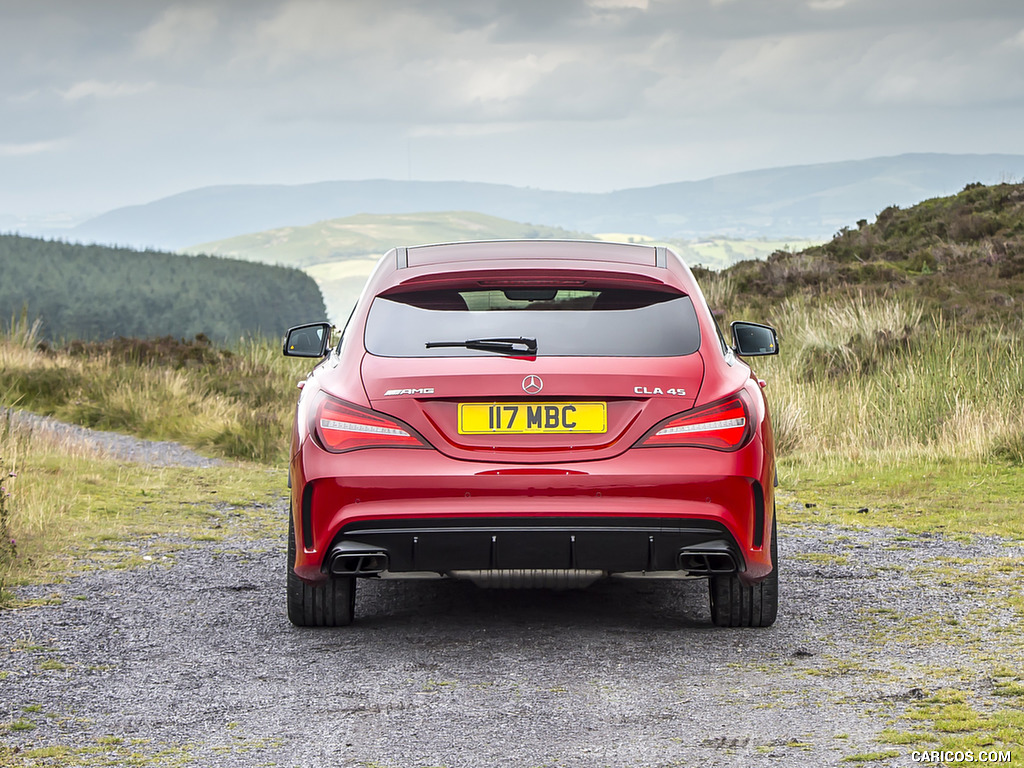 2017 Mercedes-AMG CLA 45 Shooting Brake (UK-Spec) - Rear