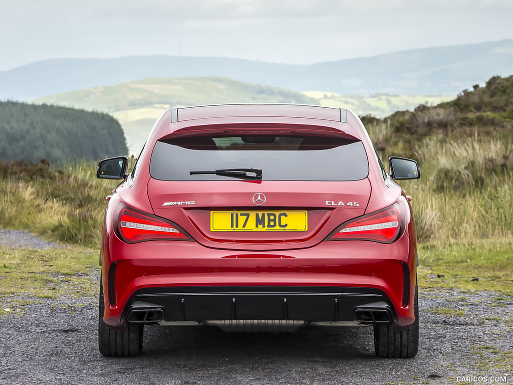 2017 Mercedes-AMG CLA 45 Shooting Brake (UK-Spec) - Rear