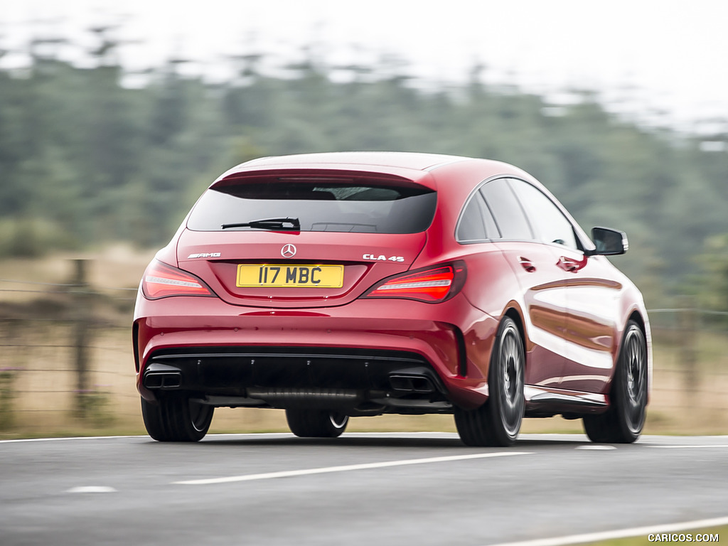 2017 Mercedes-AMG CLA 45 Shooting Brake (UK-Spec) - Rear