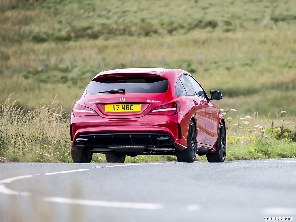 2017 Mercedes-AMG CLA 45 Shooting Brake (UK-Spec) - Rear