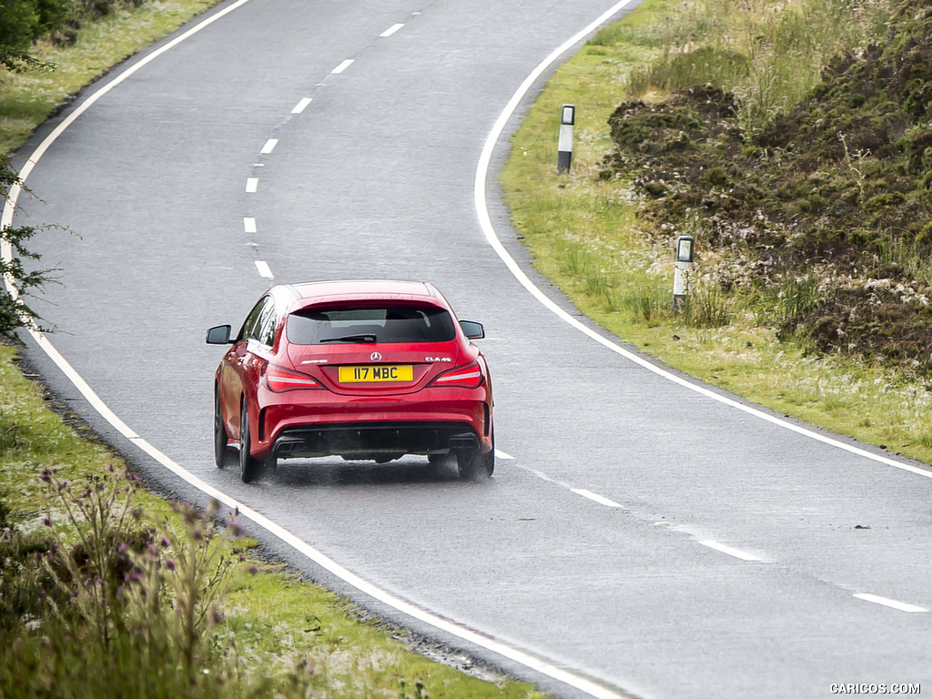 2017 Mercedes-AMG CLA 45 Shooting Brake (UK-Spec) - Rear