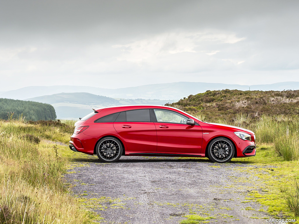 2017 Mercedes-AMG CLA 45 Shooting Brake (UK-Spec) - Side