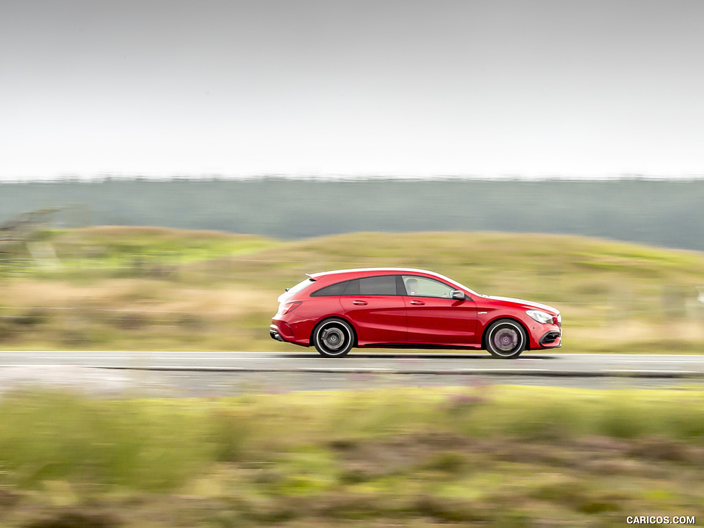 2017 Mercedes-AMG CLA 45 Shooting Brake (UK-Spec) - Side