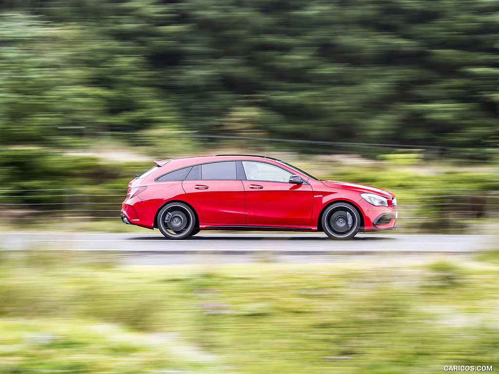 2017 Mercedes-AMG CLA 45 Shooting Brake (UK-Spec) - Side