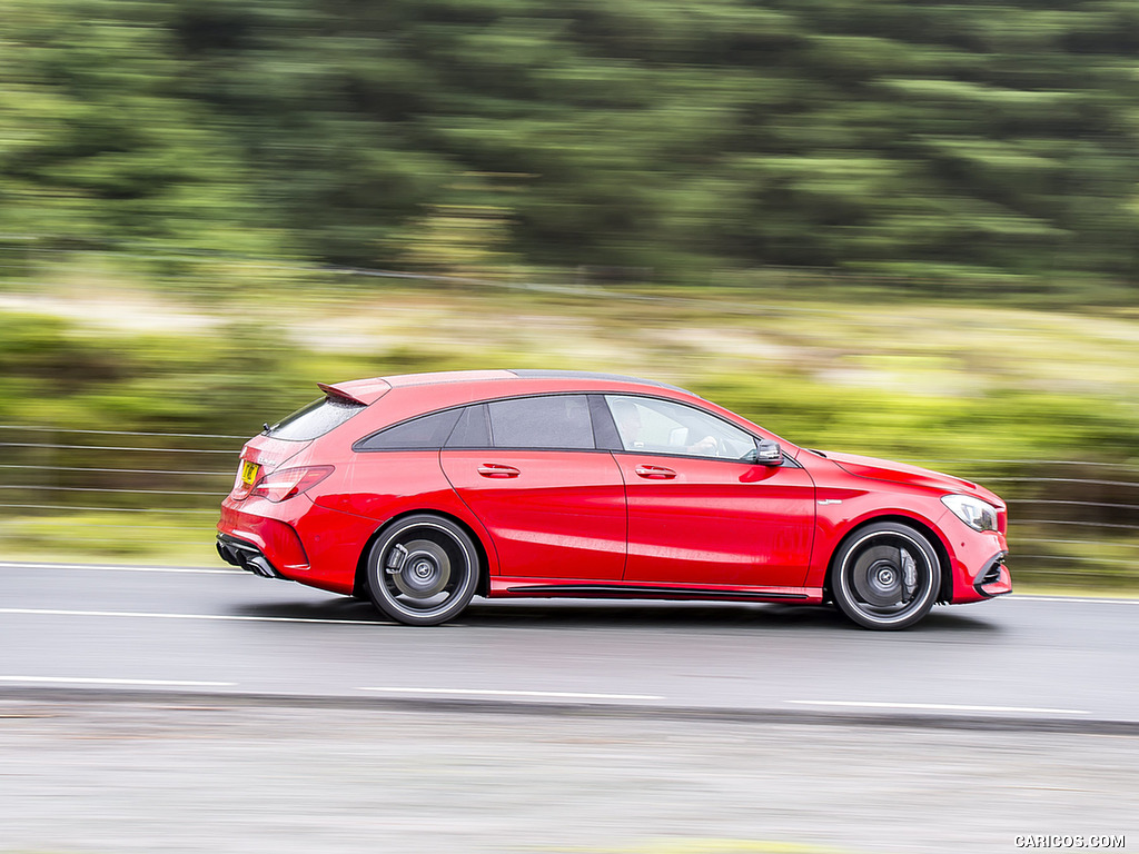 2017 Mercedes-AMG CLA 45 Shooting Brake (UK-Spec) - Side