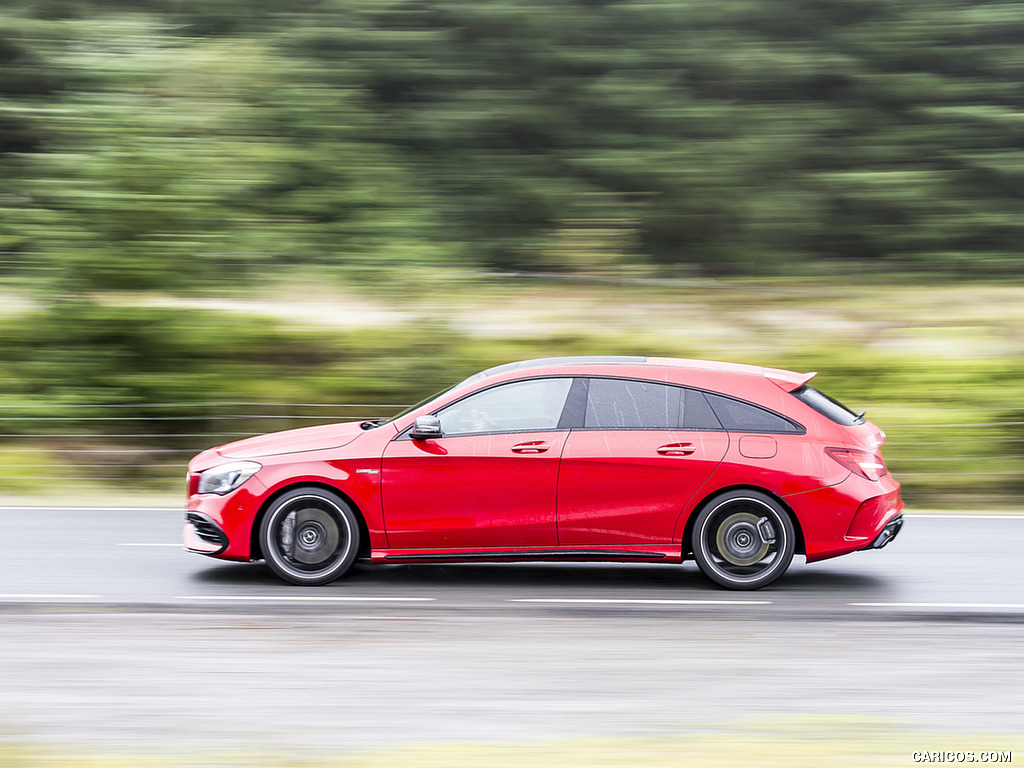 2017 Mercedes-AMG CLA 45 Shooting Brake (UK-Spec) - Side