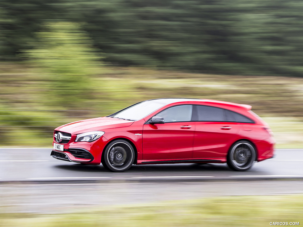 2017 Mercedes-AMG CLA 45 Shooting Brake (UK-Spec) - Side