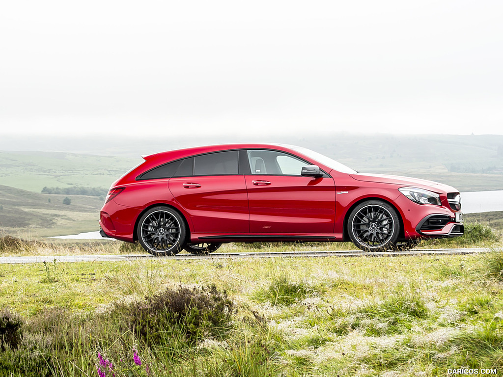 2017 Mercedes-AMG CLA 45 Shooting Brake (UK-Spec) - Side