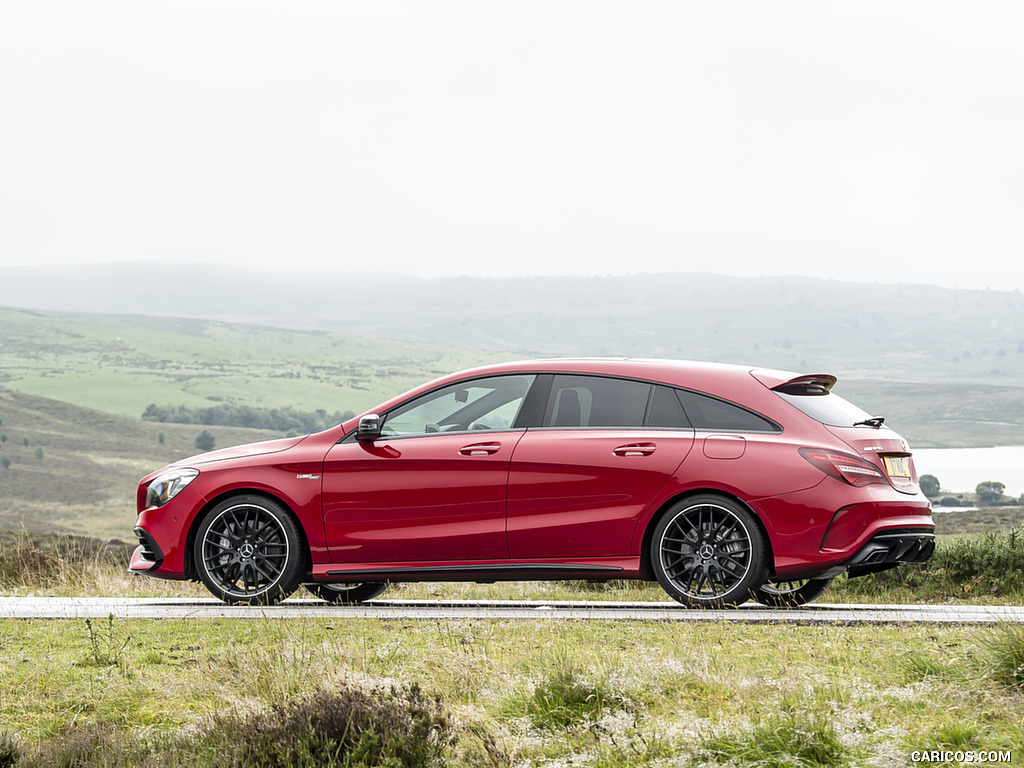 2017 Mercedes-AMG CLA 45 Shooting Brake (UK-Spec) - Side