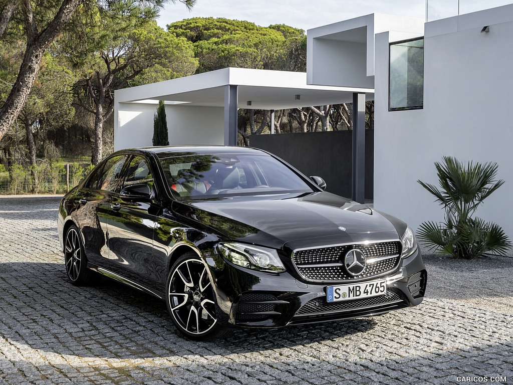 2017 Mercedes-AMG E 43 4MATIC (Color: Obsidian Black) - Front