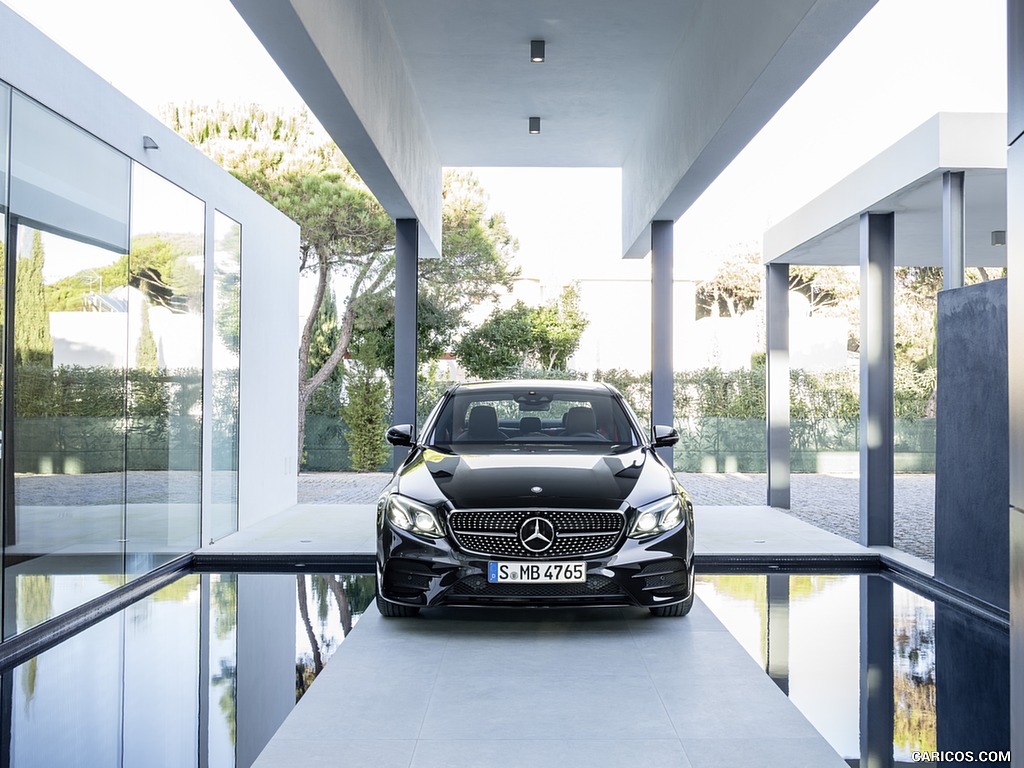 2017 Mercedes-AMG E 43 4MATIC (Color: Obsidian Black) - Front