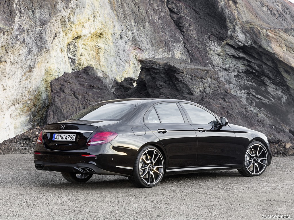 2017 Mercedes-AMG E 43 4MATIC (Color: Obsidian Black) - Rear