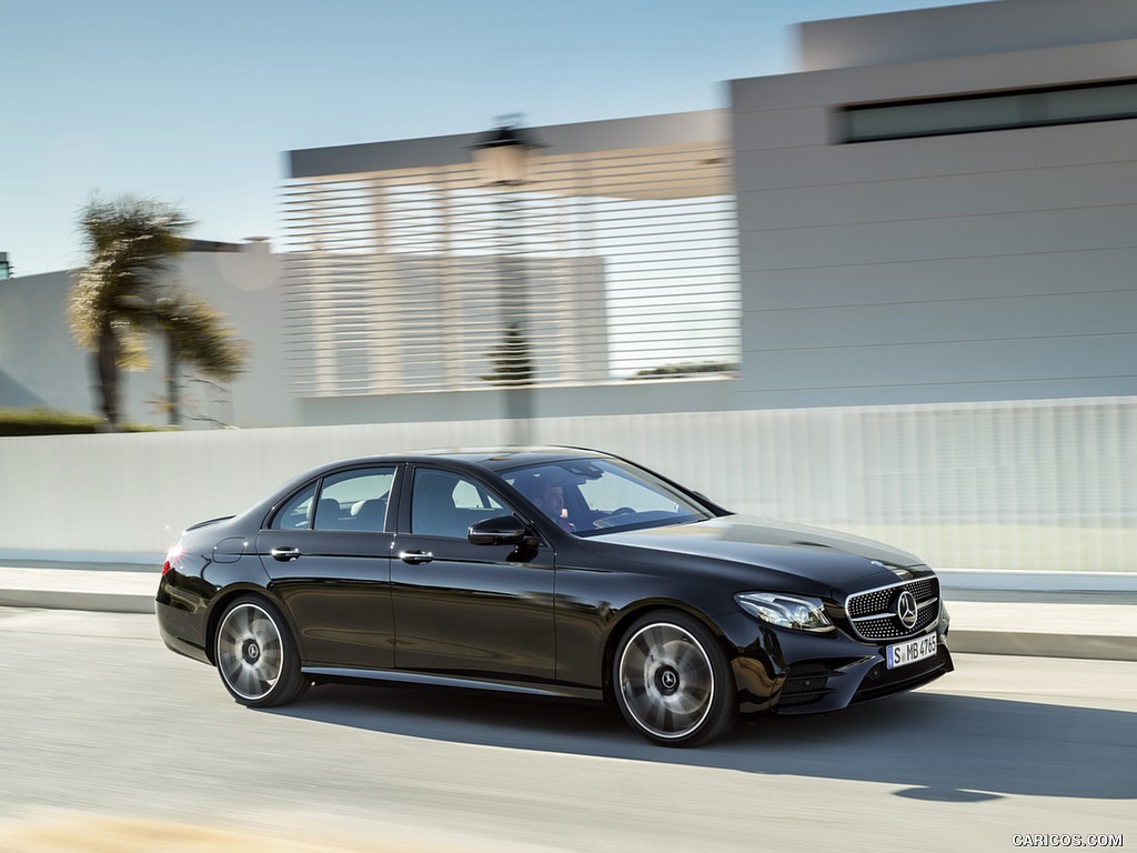 2017 Mercedes-AMG E 43 4MATIC (Color: Obsidian Black) - Side