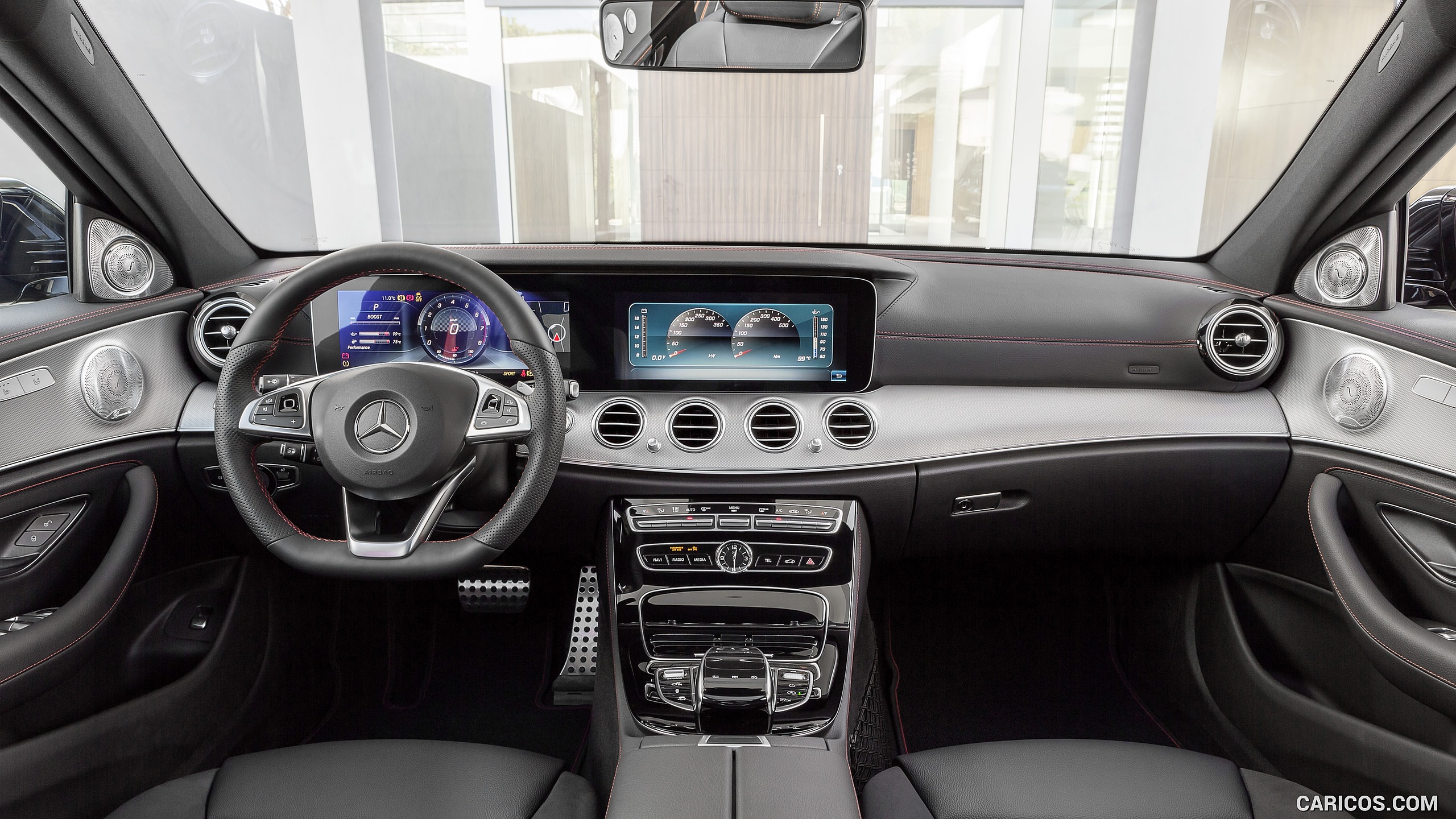 2017 Mercedes-AMG E 43 4MATIC - Leather Black Interior, Cockpit, #13 of 71