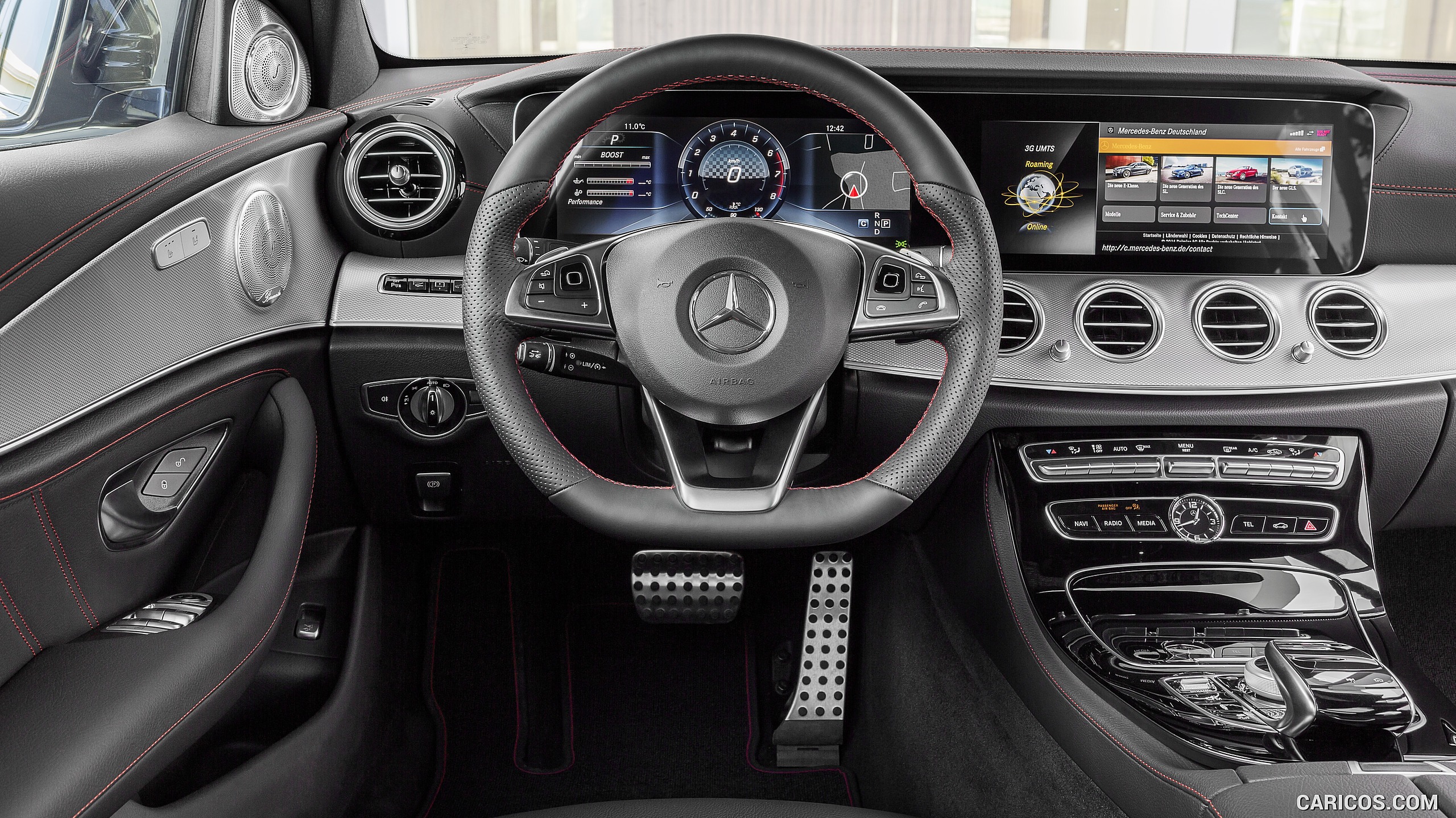 2017 Mercedes-AMG E 43 4MATIC - Leather Black Interior, Cockpit, #14 of 71