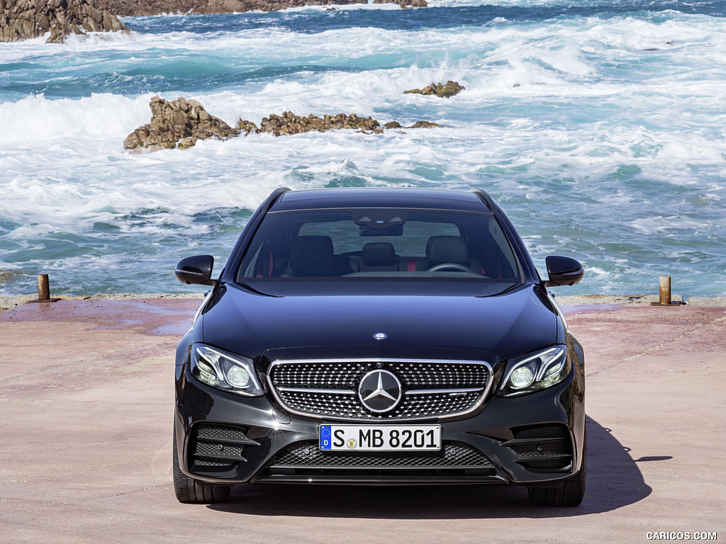 2017 Mercedes-AMG E43 Estate (Color: Obsidian Black) - Front