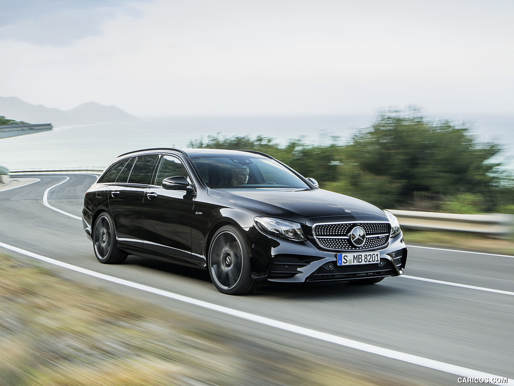 2017 Mercedes-AMG E43 Estate (Color: Obsidian Black) - Front