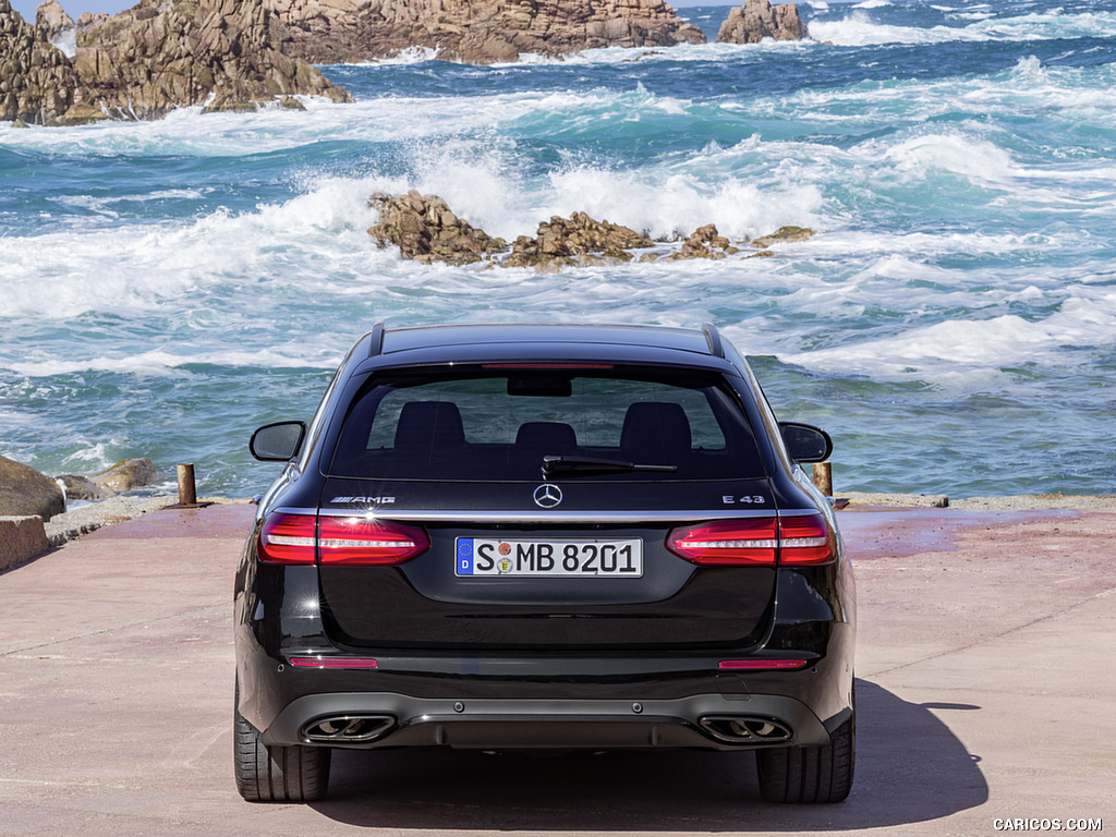 2017 Mercedes-AMG E43 Estate (Color: Obsidian Black) - Rear