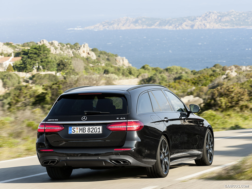 2017 Mercedes-AMG E43 Estate (Color: Obsidian Black) - Rear