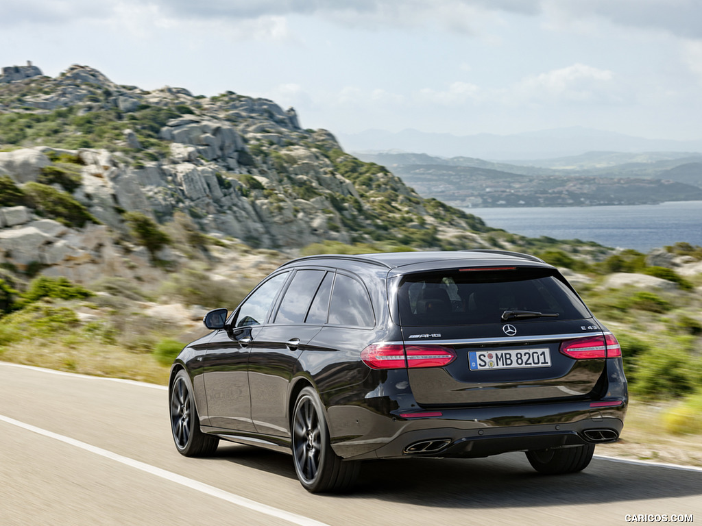 2017 Mercedes-AMG E43 Estate (Color: Obsidian Black) - Rear