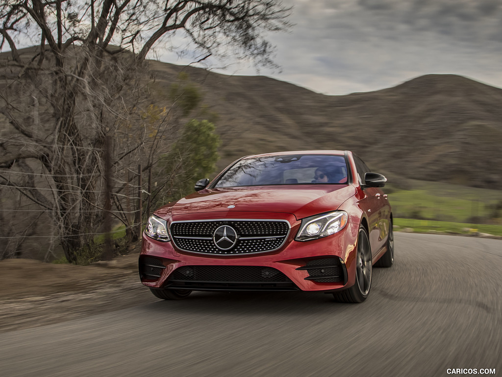 2017 Mercedes-AMG E43 Sedan (US-Spec) - Front