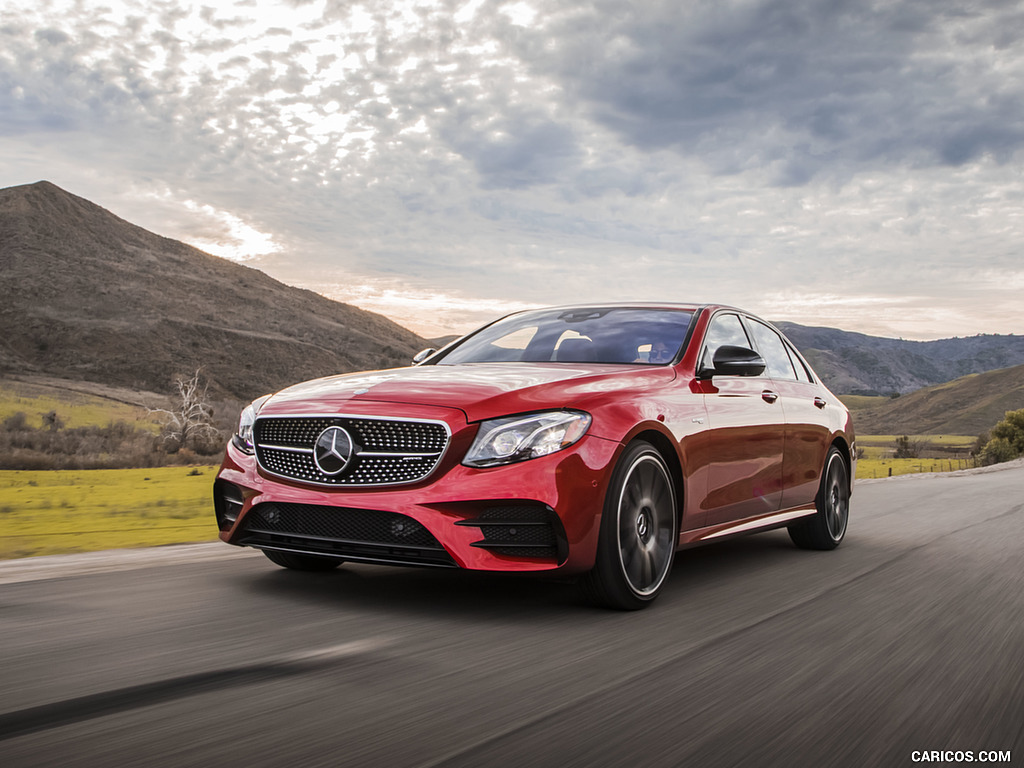 2017 Mercedes-AMG E43 Sedan (US-Spec) - Front