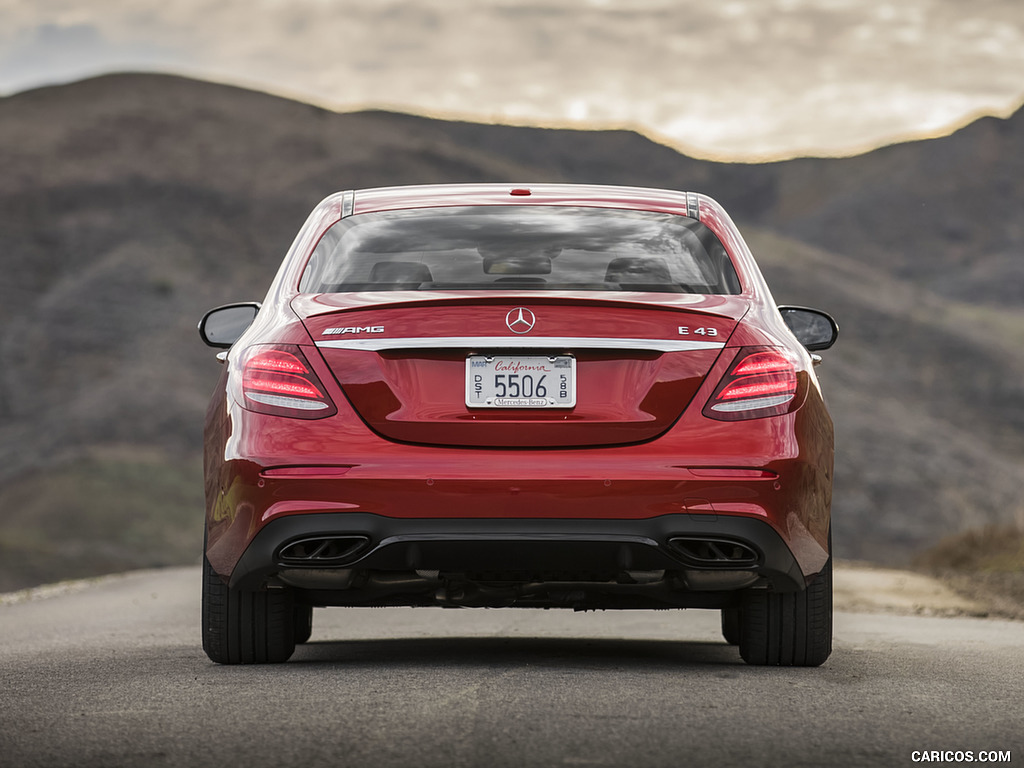 2017 Mercedes-AMG E43 Sedan (US-Spec) - Rear