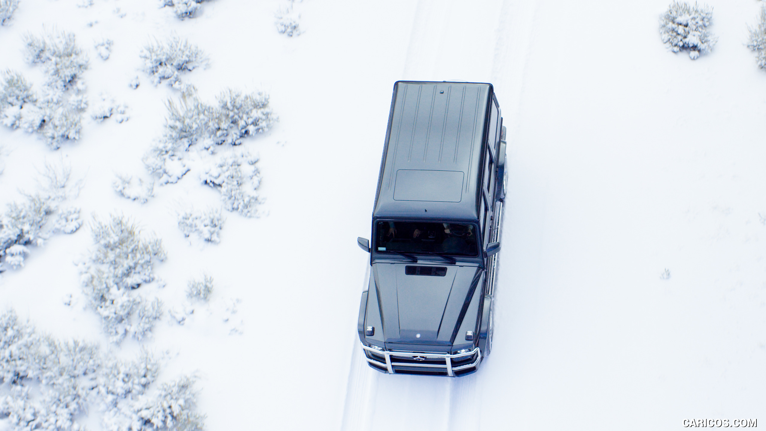 2017 Mercedes-AMG G65 AMG (US-Spec) in snow - Top, #35 of 45