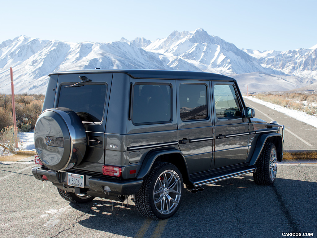 2017 Mercedes-AMG G65 AMG (US-Spec) - Rear Three-Quarter