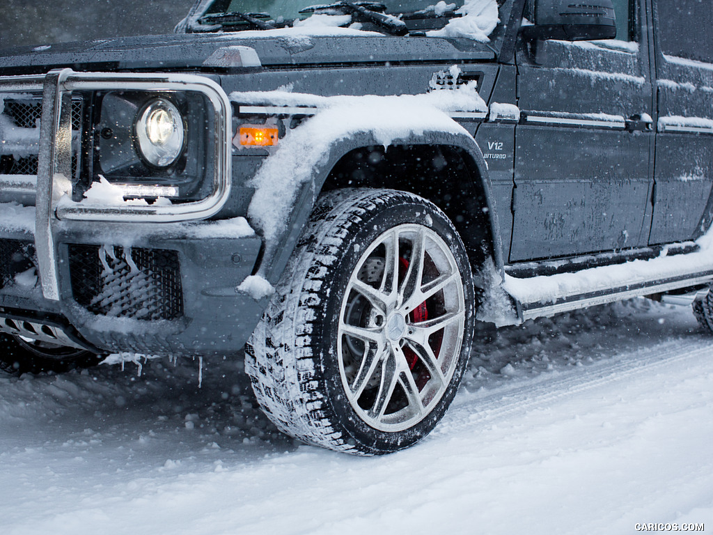 2017 Mercedes-AMG G65 AMG (US-Spec) in snow - Detail