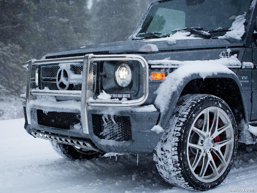 2017 Mercedes-AMG G65 AMG (US-Spec) in snow - Detail