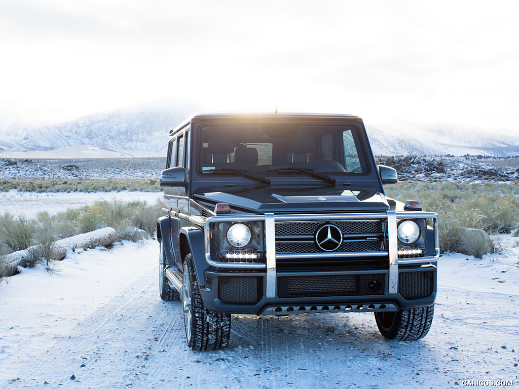 2017 Mercedes-AMG G65 AMG (US-Spec) in snow - Front