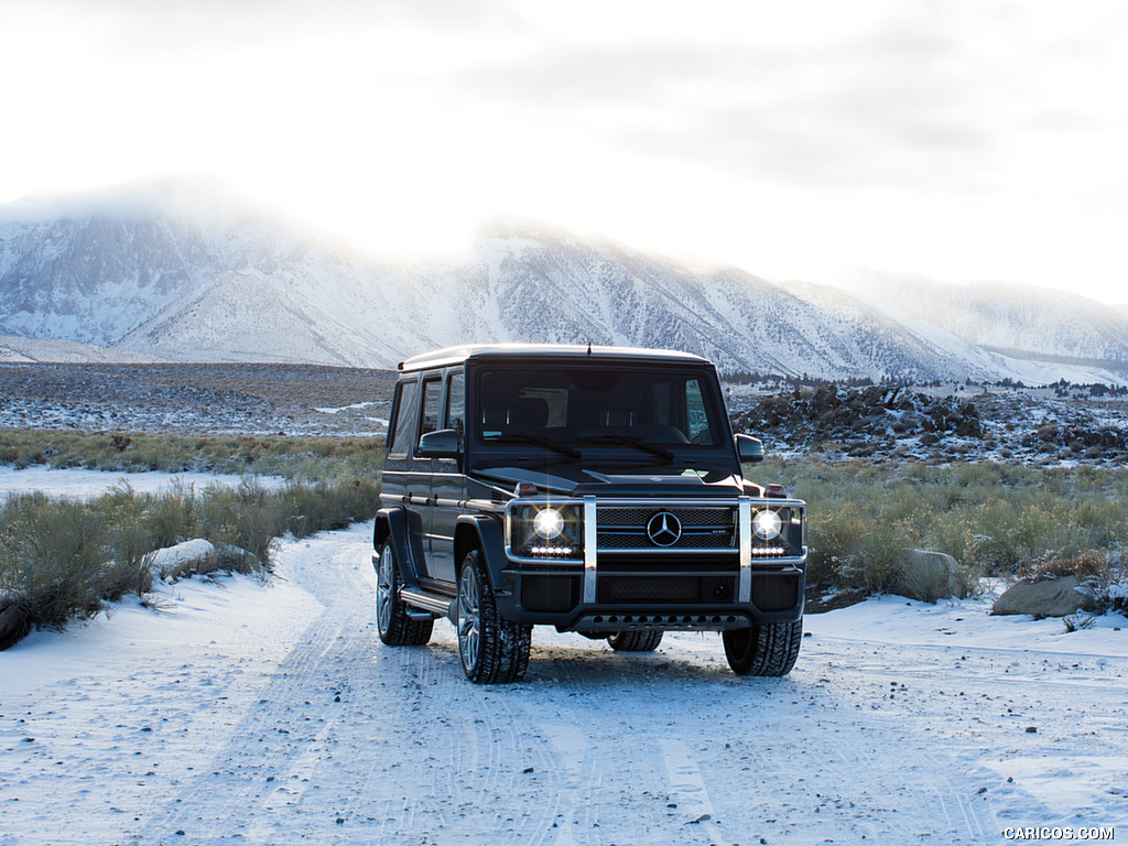 2017 Mercedes-AMG G65 AMG (US-Spec) in snow - Front