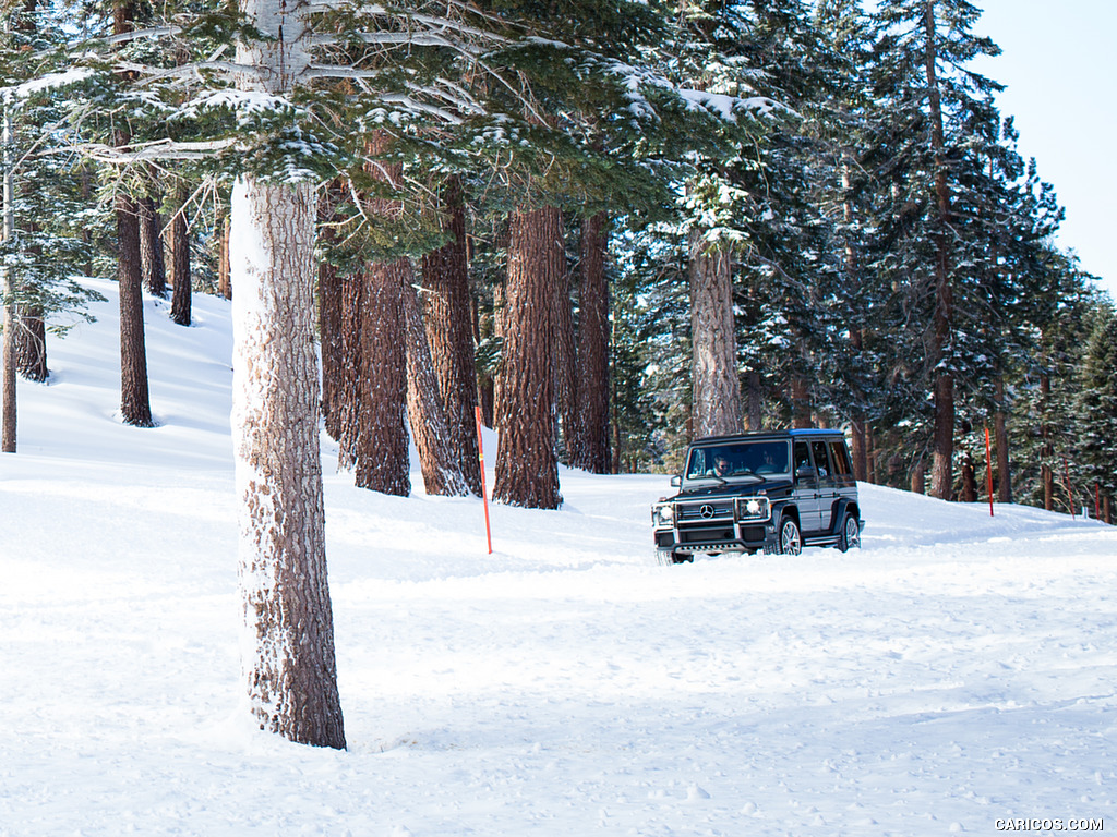 2017 Mercedes-AMG G65 AMG (US-Spec) in snow - Front