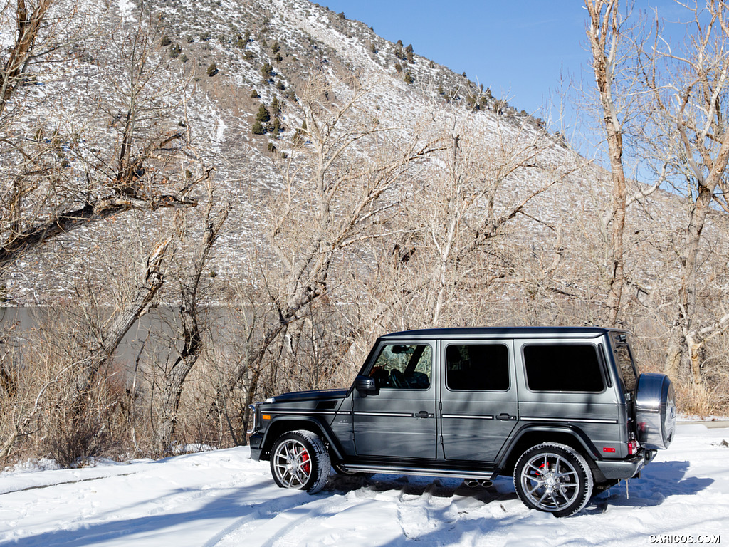 2017 Mercedes-AMG G65 AMG (US-Spec) in snow - Side