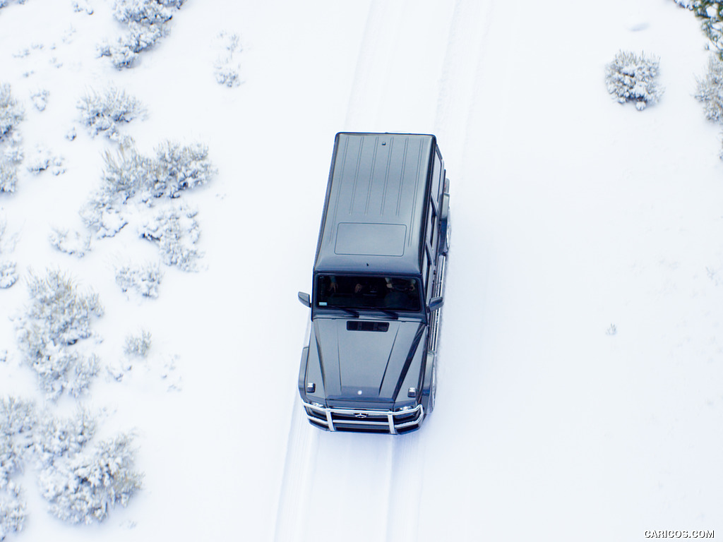 2017 Mercedes-AMG G65 AMG (US-Spec) in snow - Top