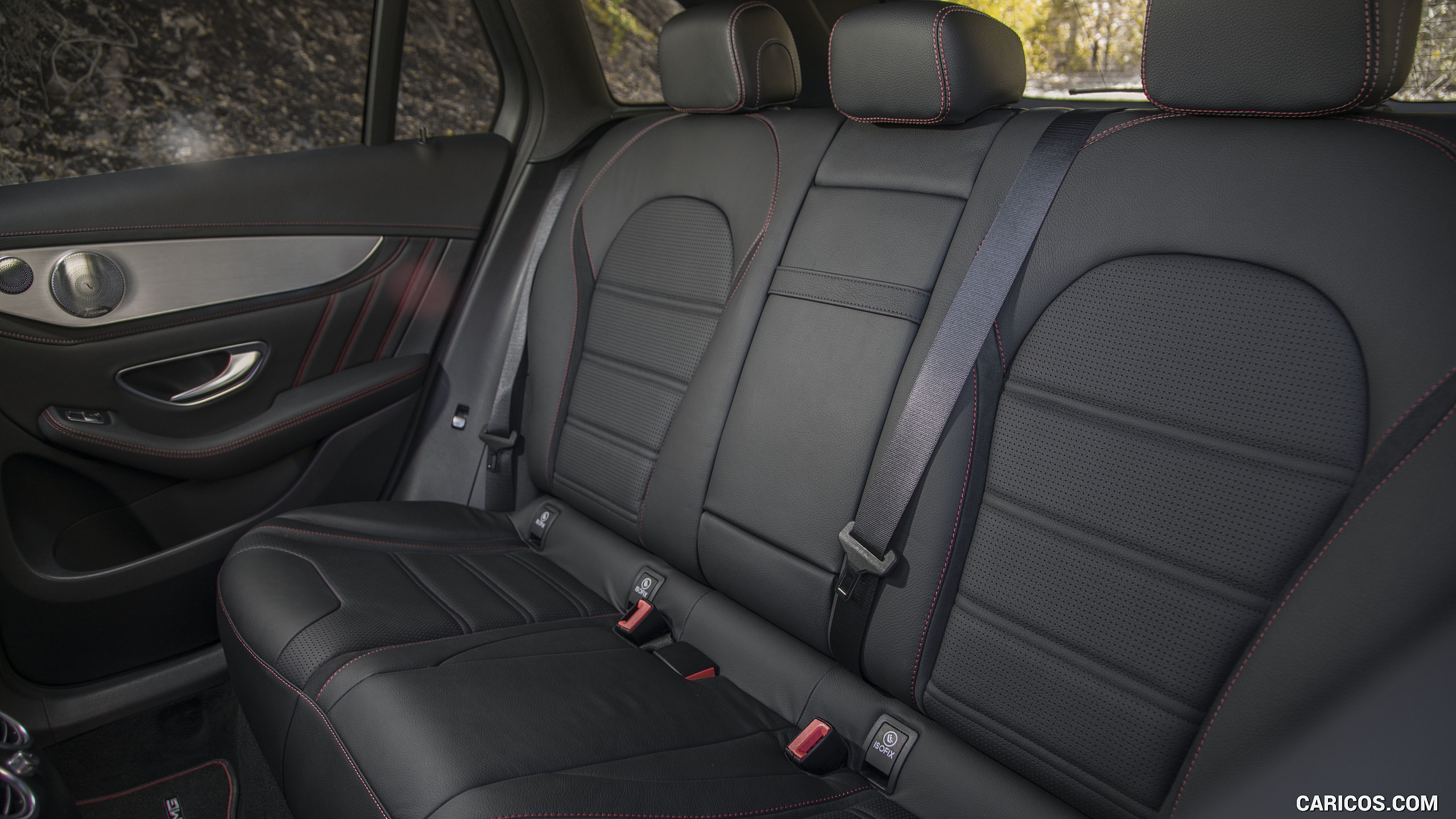 2017 Mercedes-AMG GLC 43 (US-Spec) - Interior, Rear Seats, #108 of 108