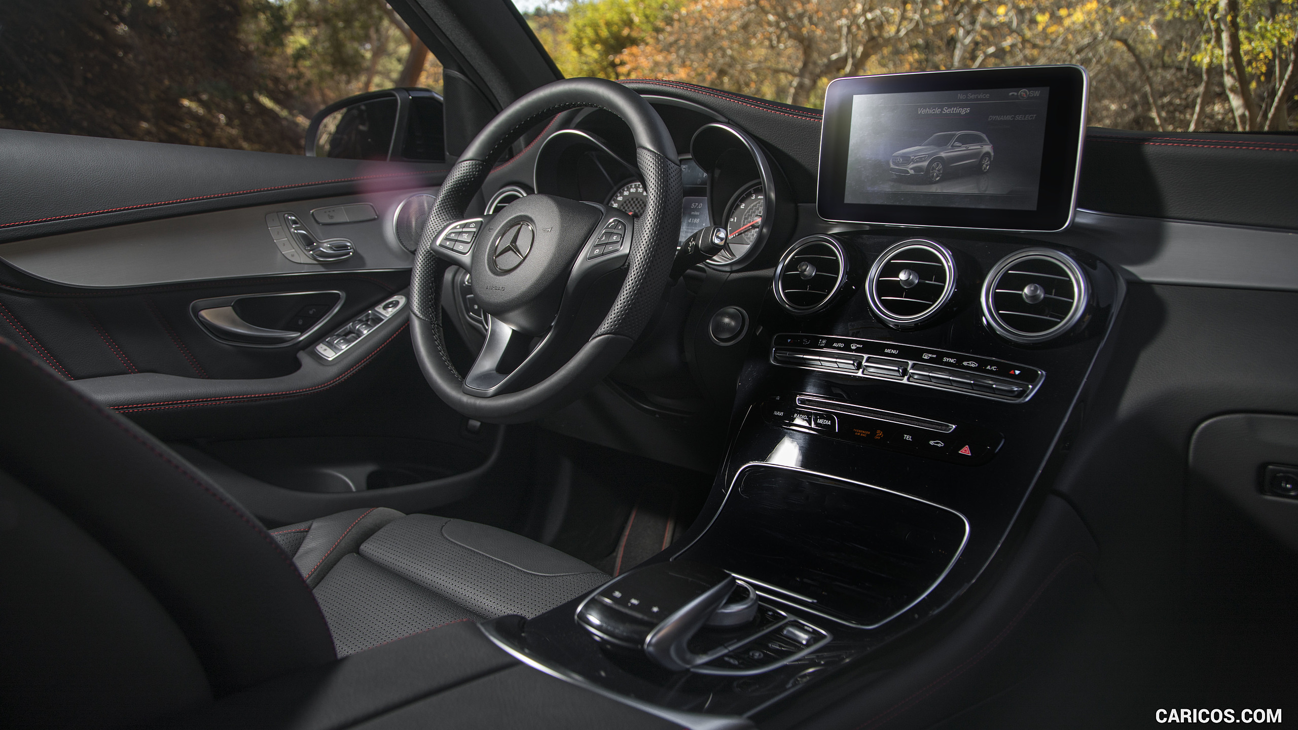 2017 Mercedes-AMG GLC 43 (US-Spec) - Interior, #102 of 108