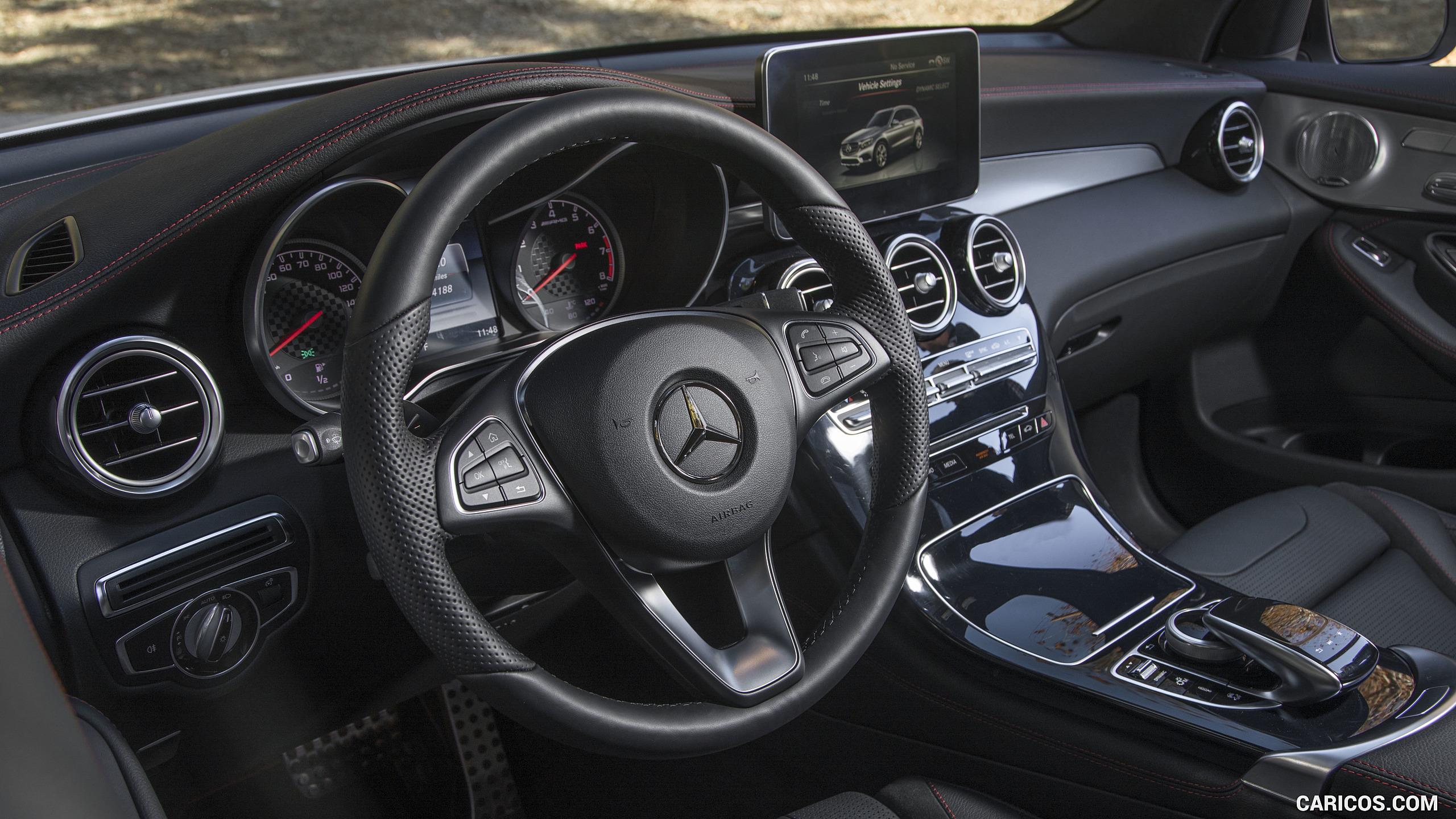 2017 Mercedes-AMG GLC 43 (US-Spec) - Interior, #104 of 108