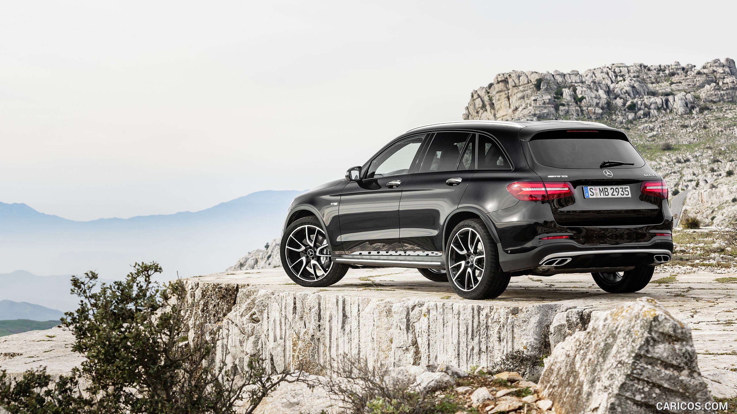 2017 Mercedes-AMG GLC 43 4MATIC (Chassis: X253, Color: Obsidian Black) - Rear, #2 of 108